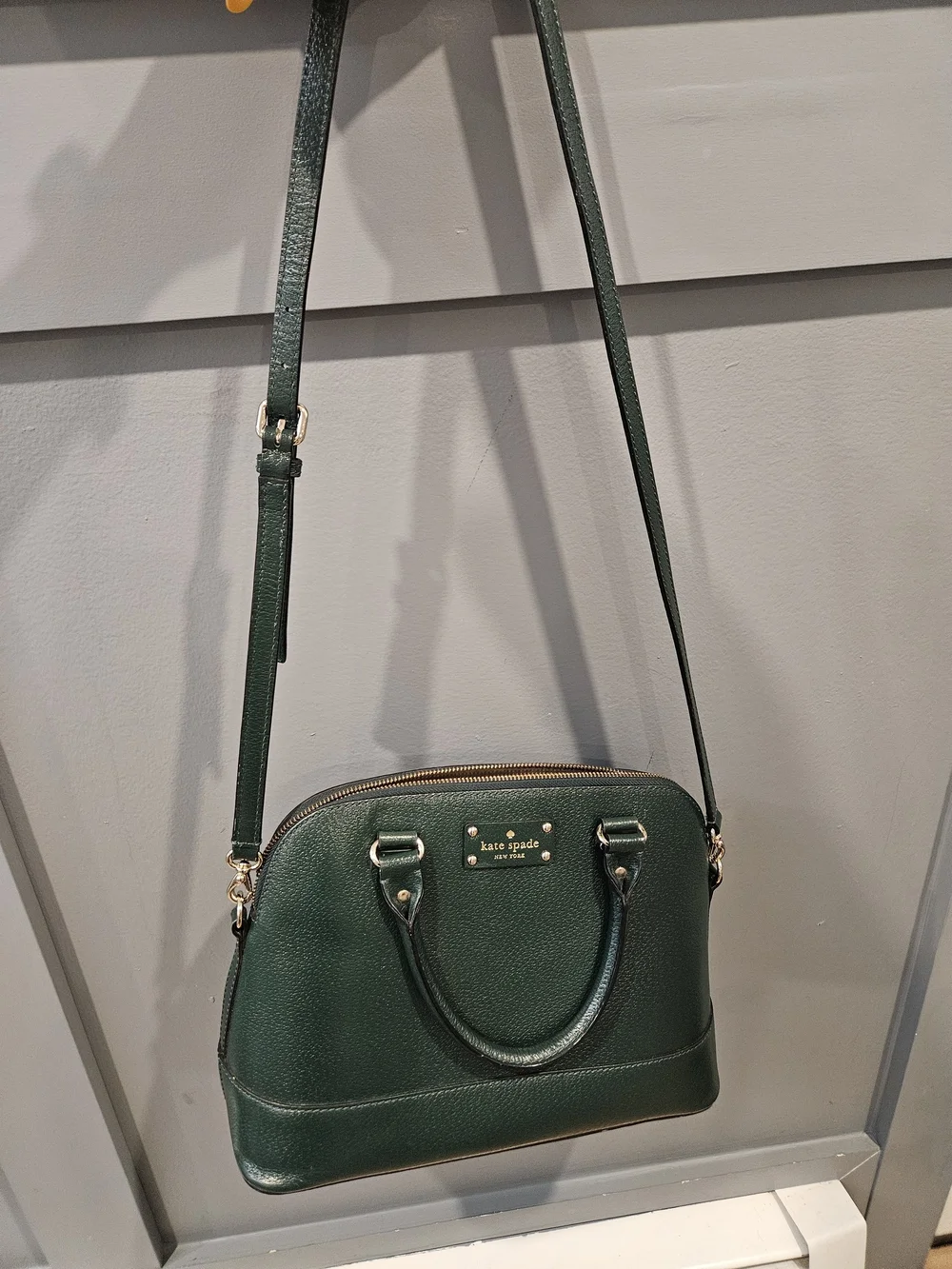 Kate Spade Emerald Green Dome Satchel